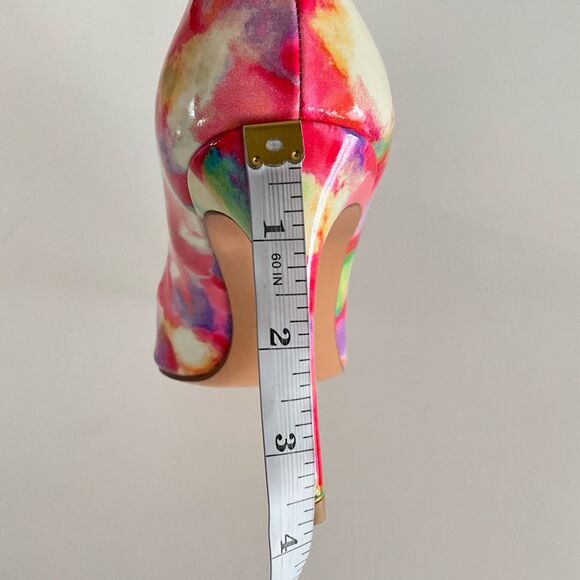 New Stuart Weitzman Heist Rossun Elegant Patent Leather Point-toe Stiletto 8.5 - Picture 8 of 12